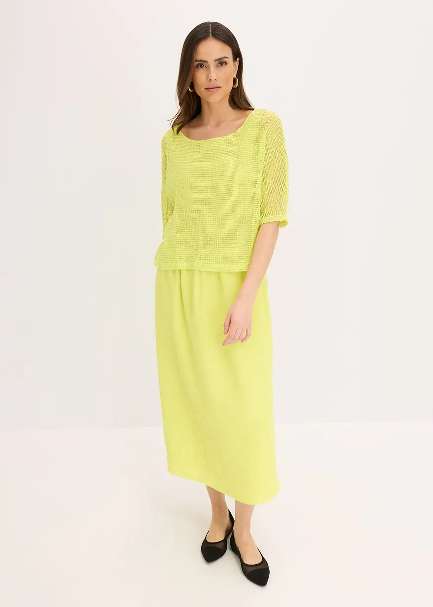 Kleid in 2 in 1 Optik