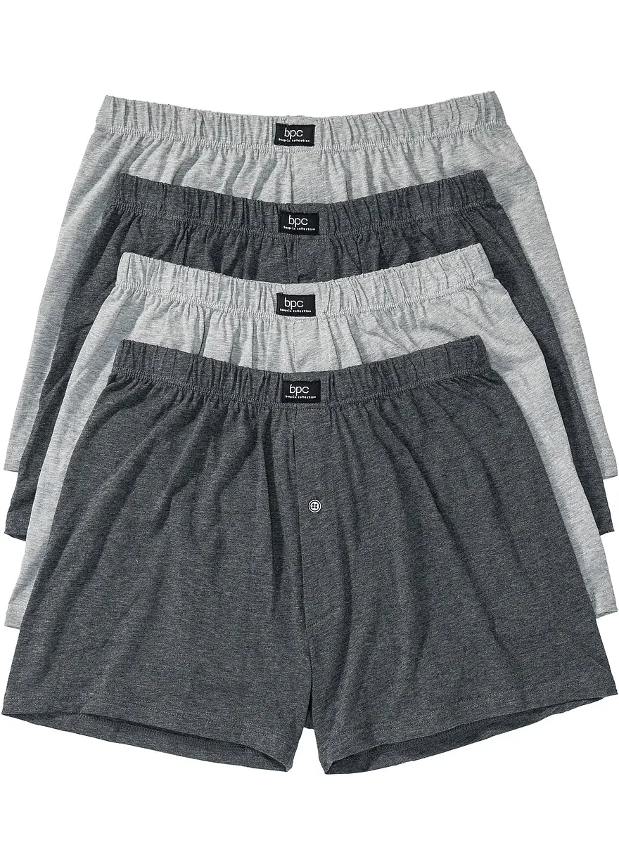 Lockere Jersey Boxershorts (4er Pack)