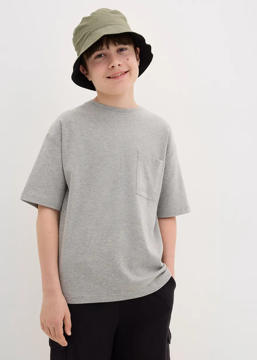 Oversized T-Shirt mit Bio Baumwolle
