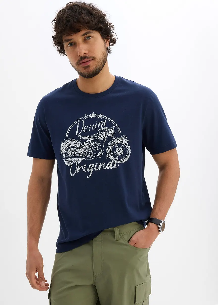 T-Shirt aus reiner Baumwolle