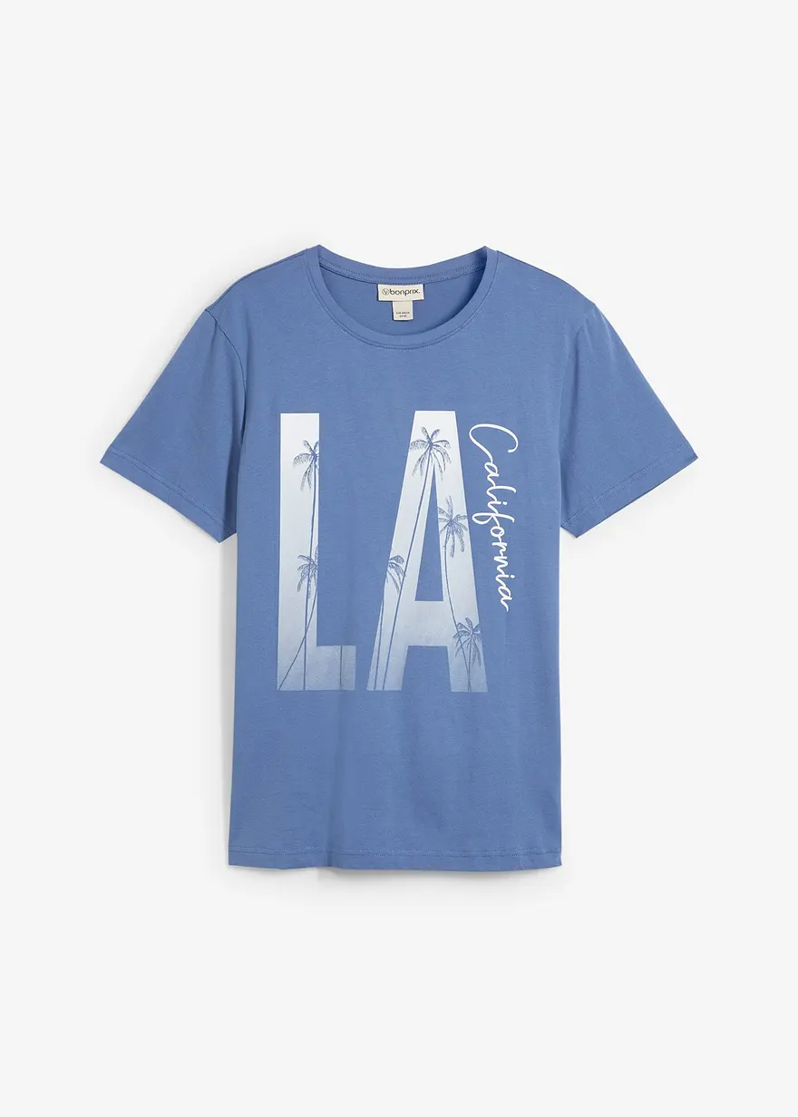 T-Shirt aus reiner Bio-Baumwolle, Slim Fit
