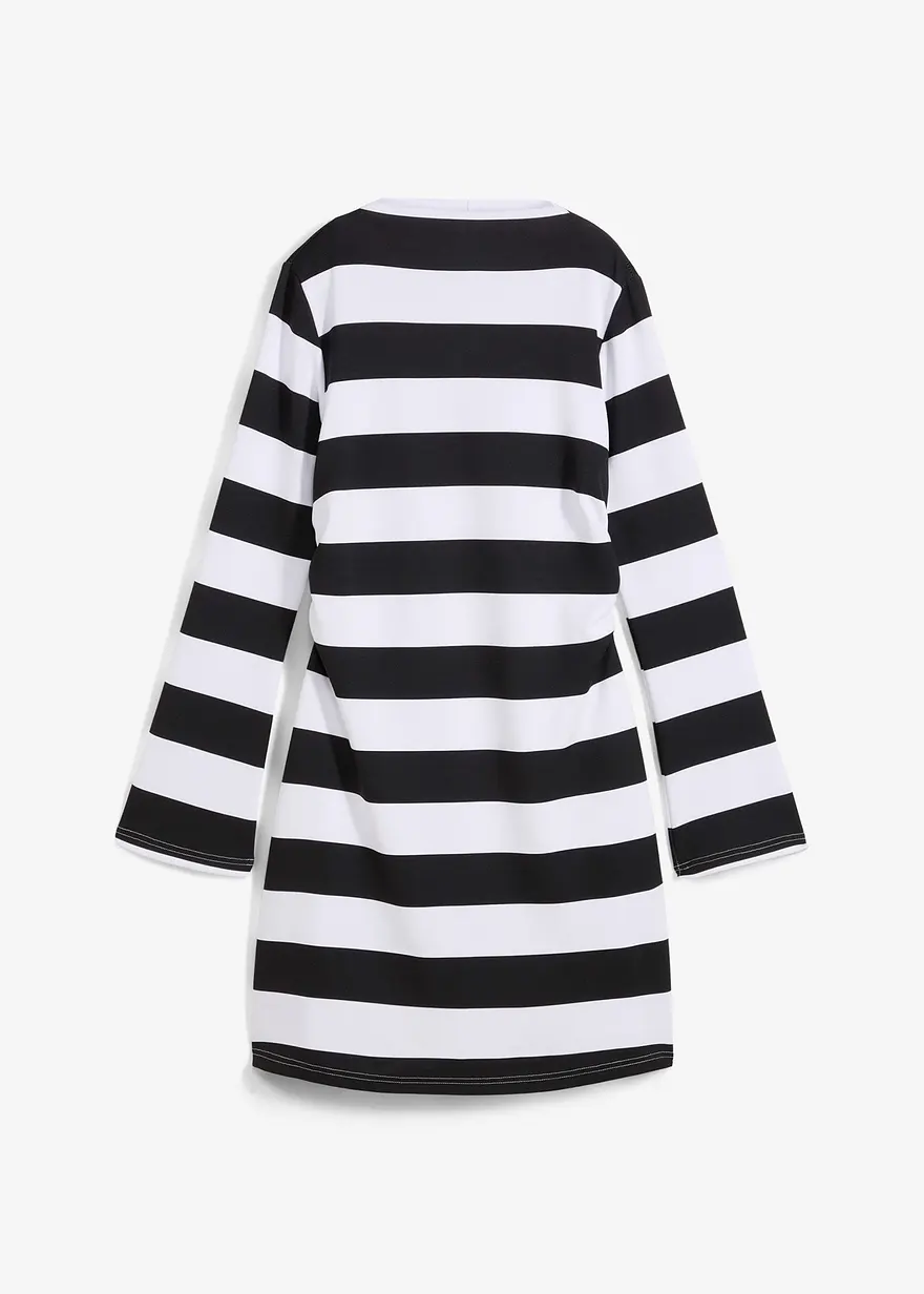 Jerseykleid mit Stehkragen