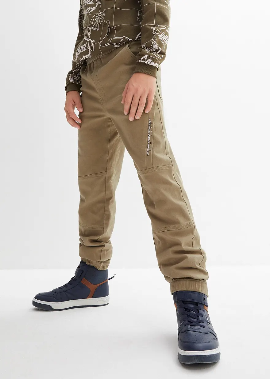 Thermo Loose-Fit -Schlupfhose mit Jerseyfutter