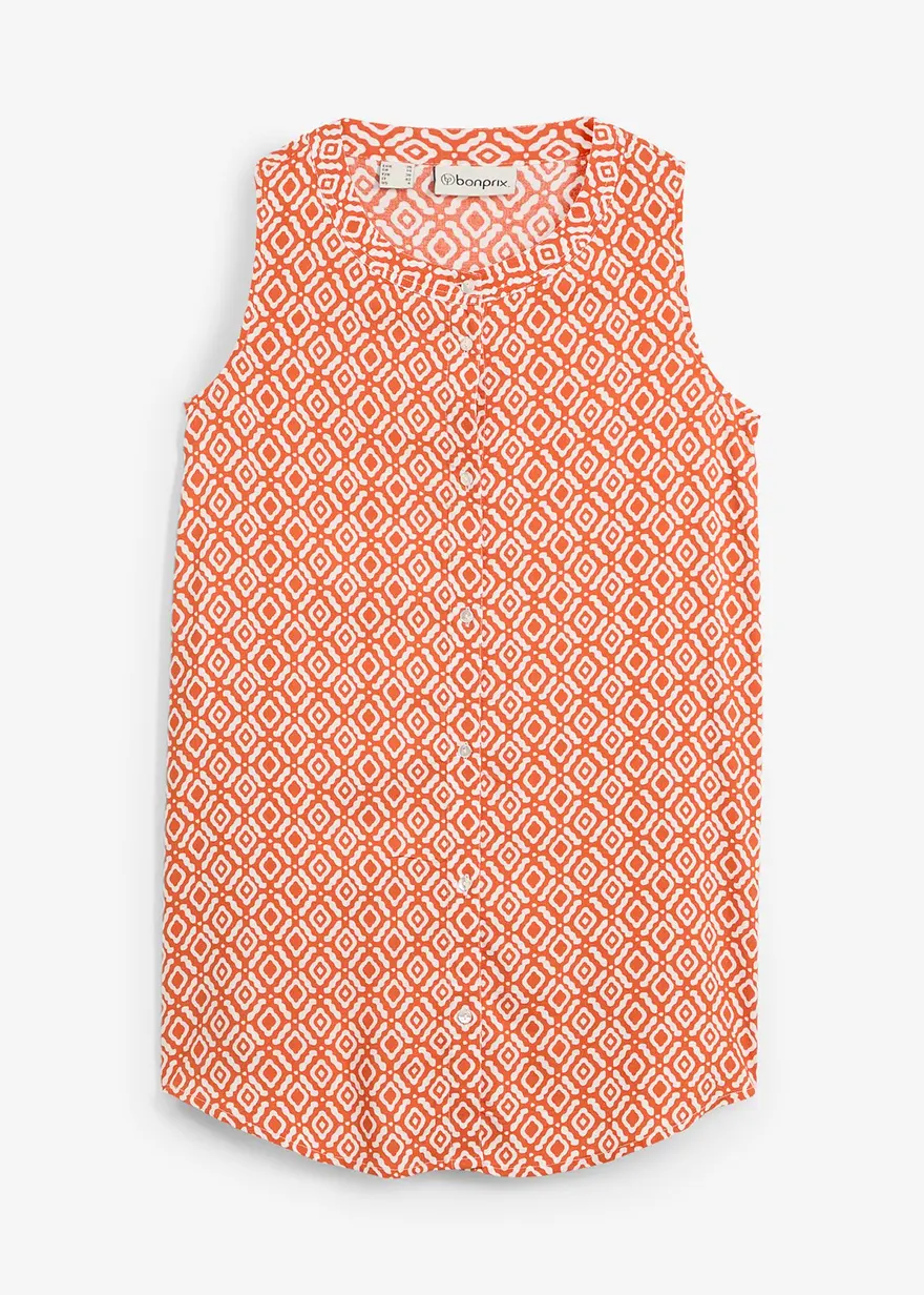 Longbluse aus softer Viskose