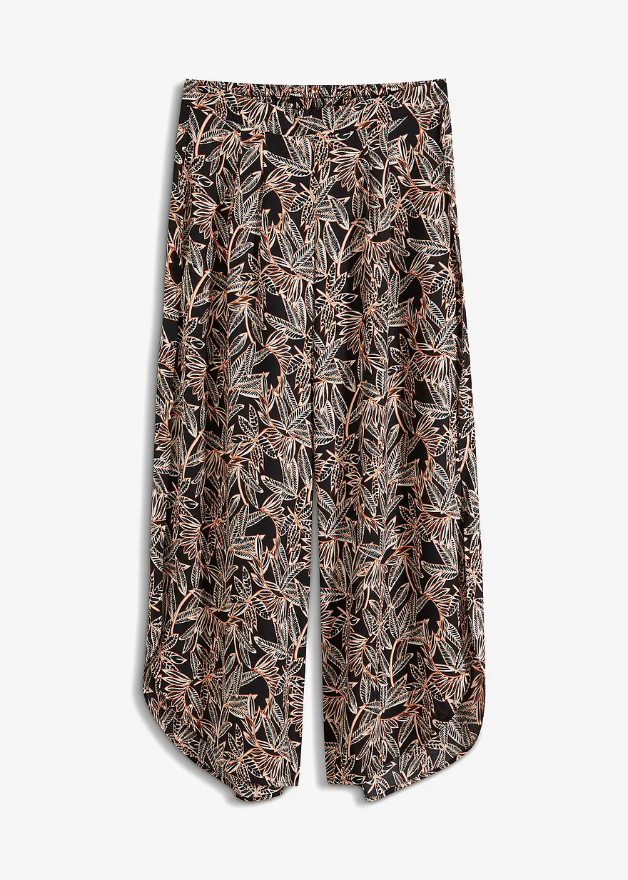 Palazzo-Hose mit Schlitz