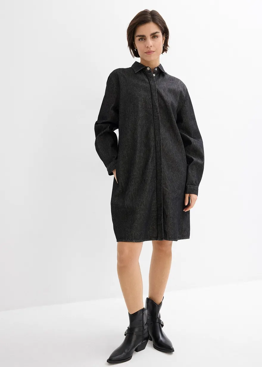Jeanskleid, Oversize