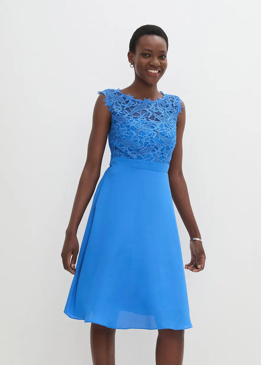Minikleid mit Spitze