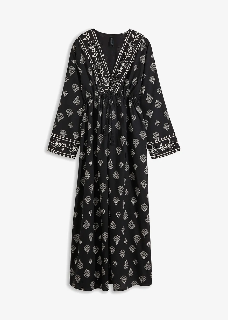 Maxi Webkleid aus Viskose