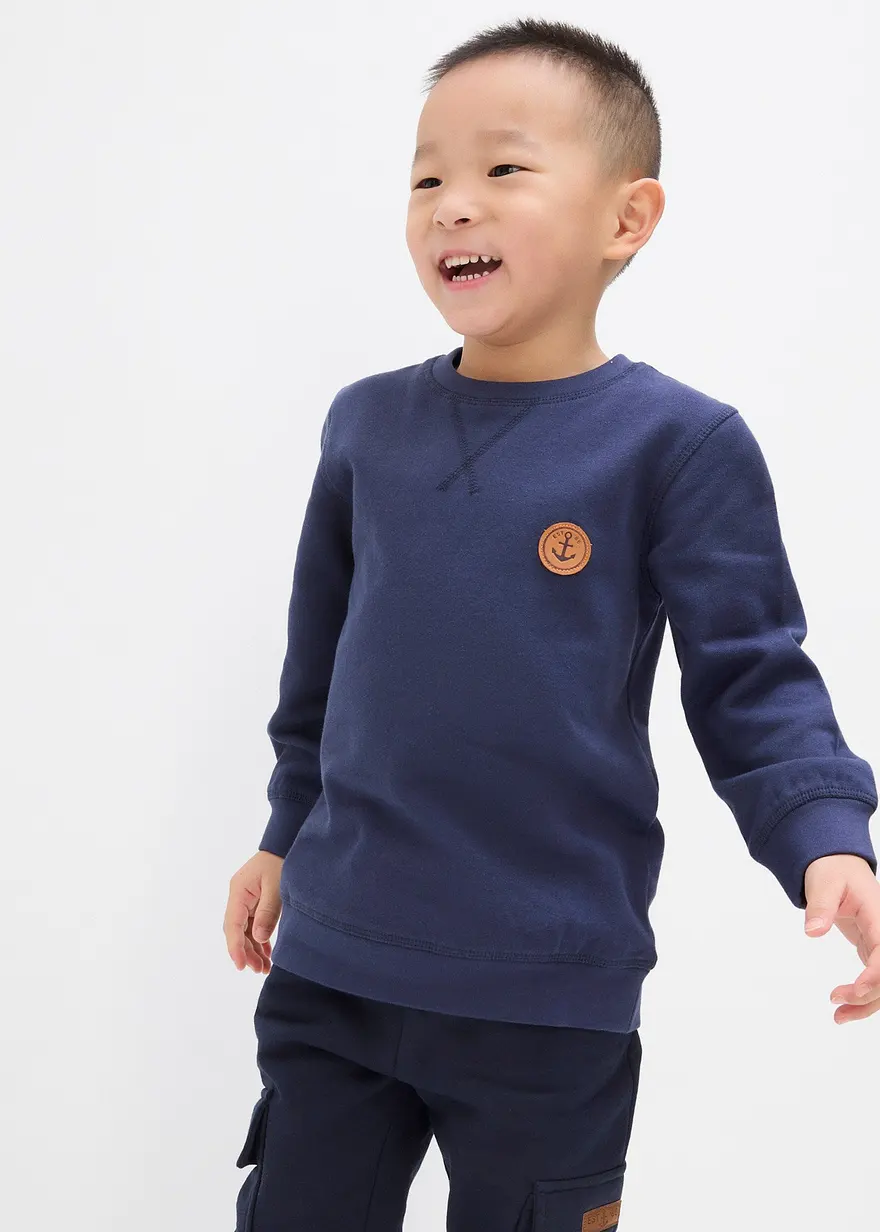 Sweatshirt aus reiner Bio-Baumwolle
