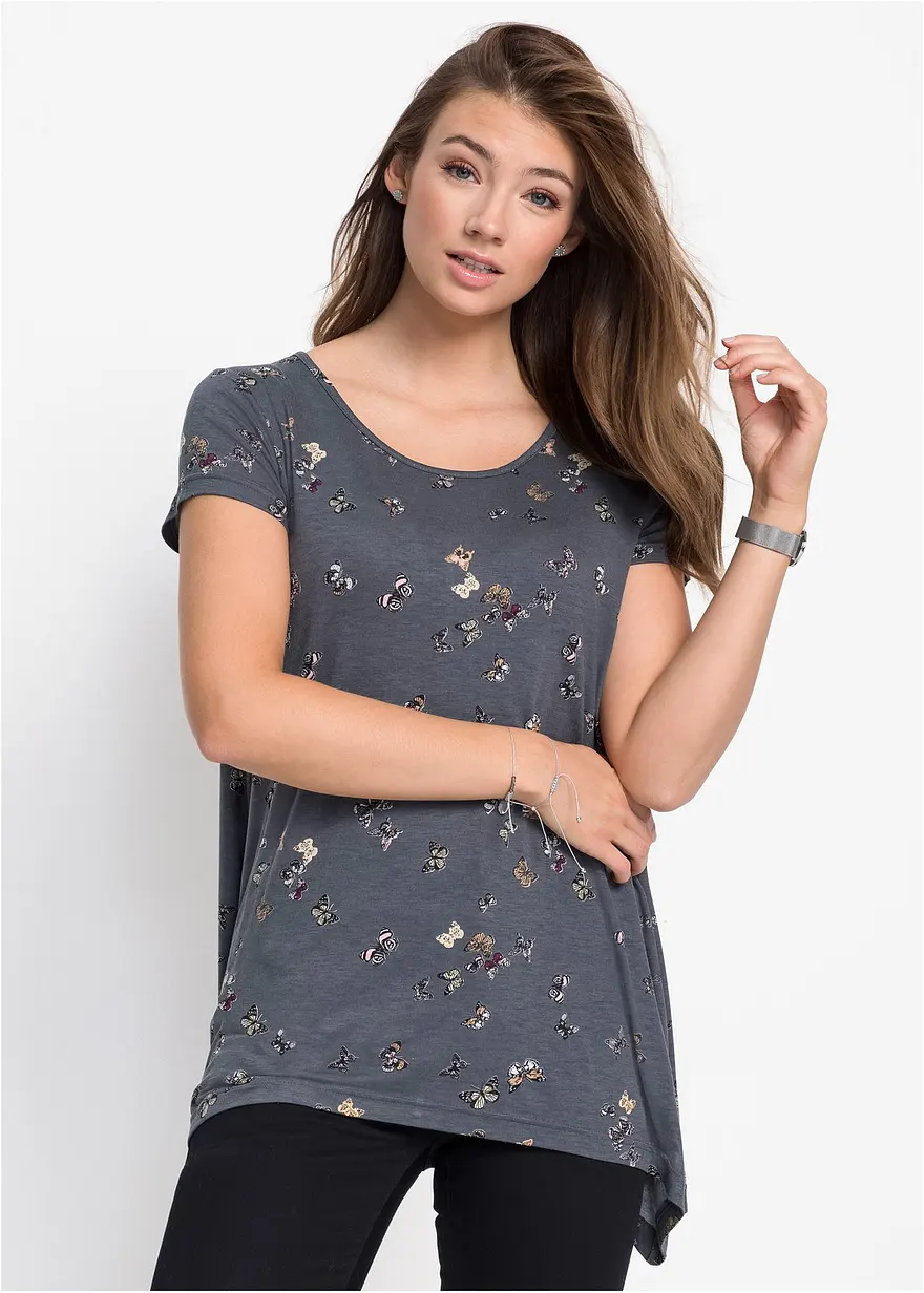 T-Shirt mit Schmetterlingen