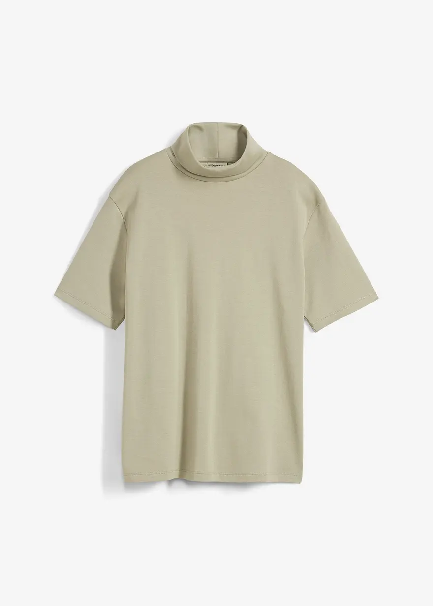 Rollkragenshirt aus reiner Bio-Baumwolle