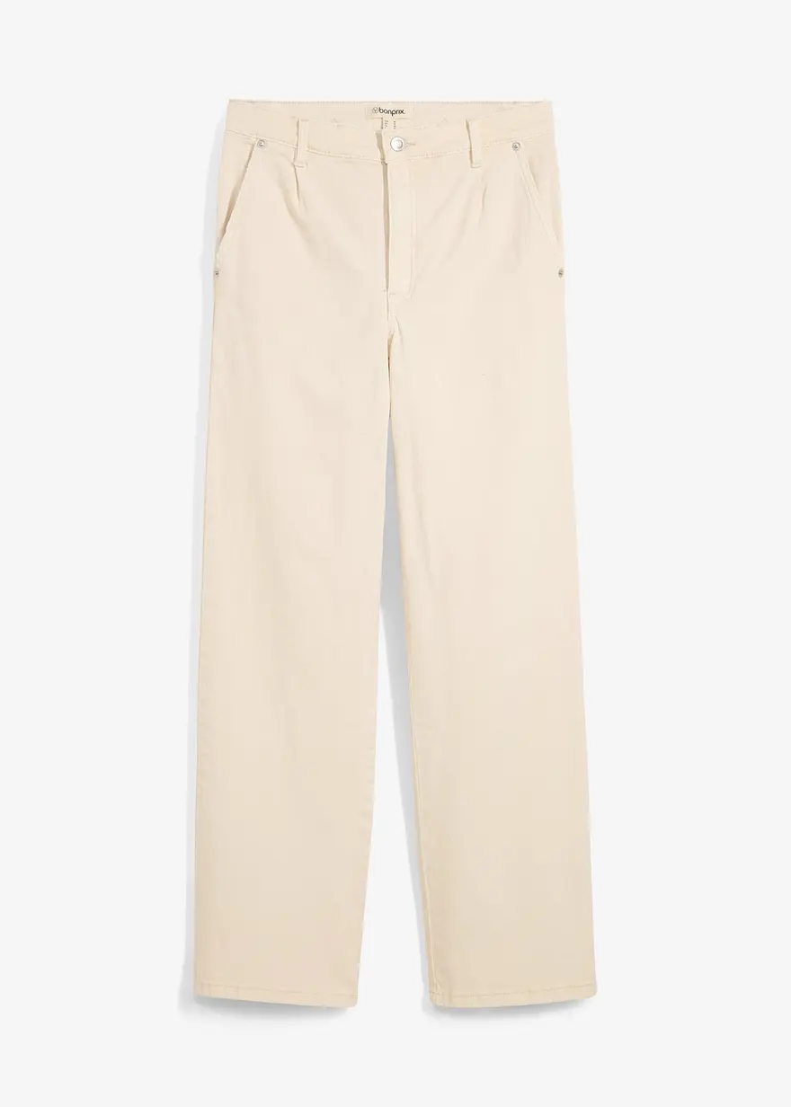 Straight-Jeans High Waist, Low Stretch