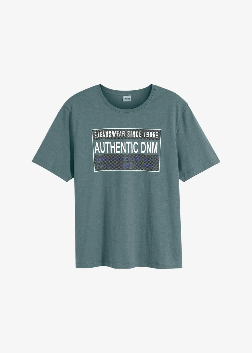 T-Shirt aus reiner Baumwolle, Loose Fit