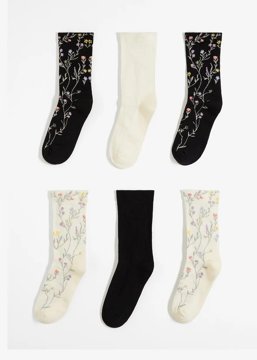 Tennissocken mit Innenfrottee in der Sohle mit Bio-Baumwolle (6er Pack)