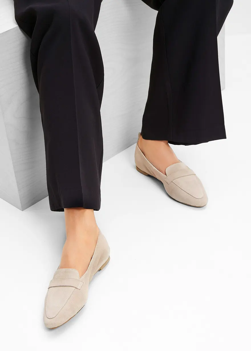Loafer aus Leder