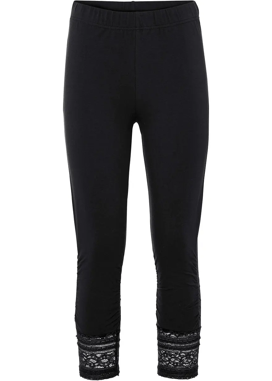 Capri-Leggings mit Bio-Baumwolle