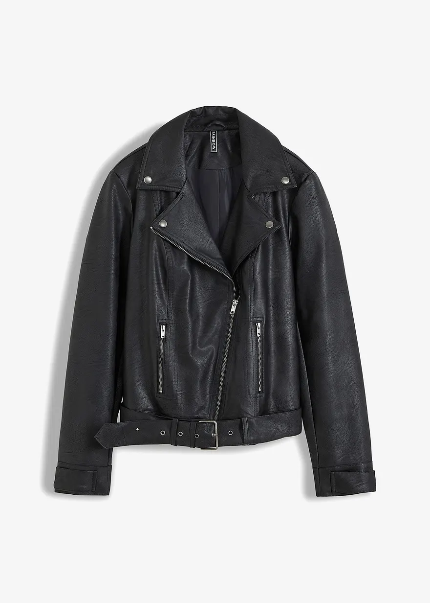 Oversize Biker-Jacke