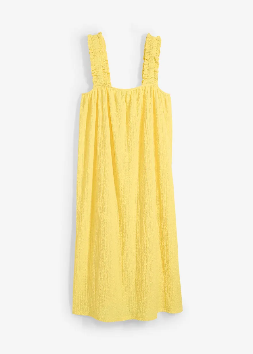 Jerseykleid aus Borkencrepe