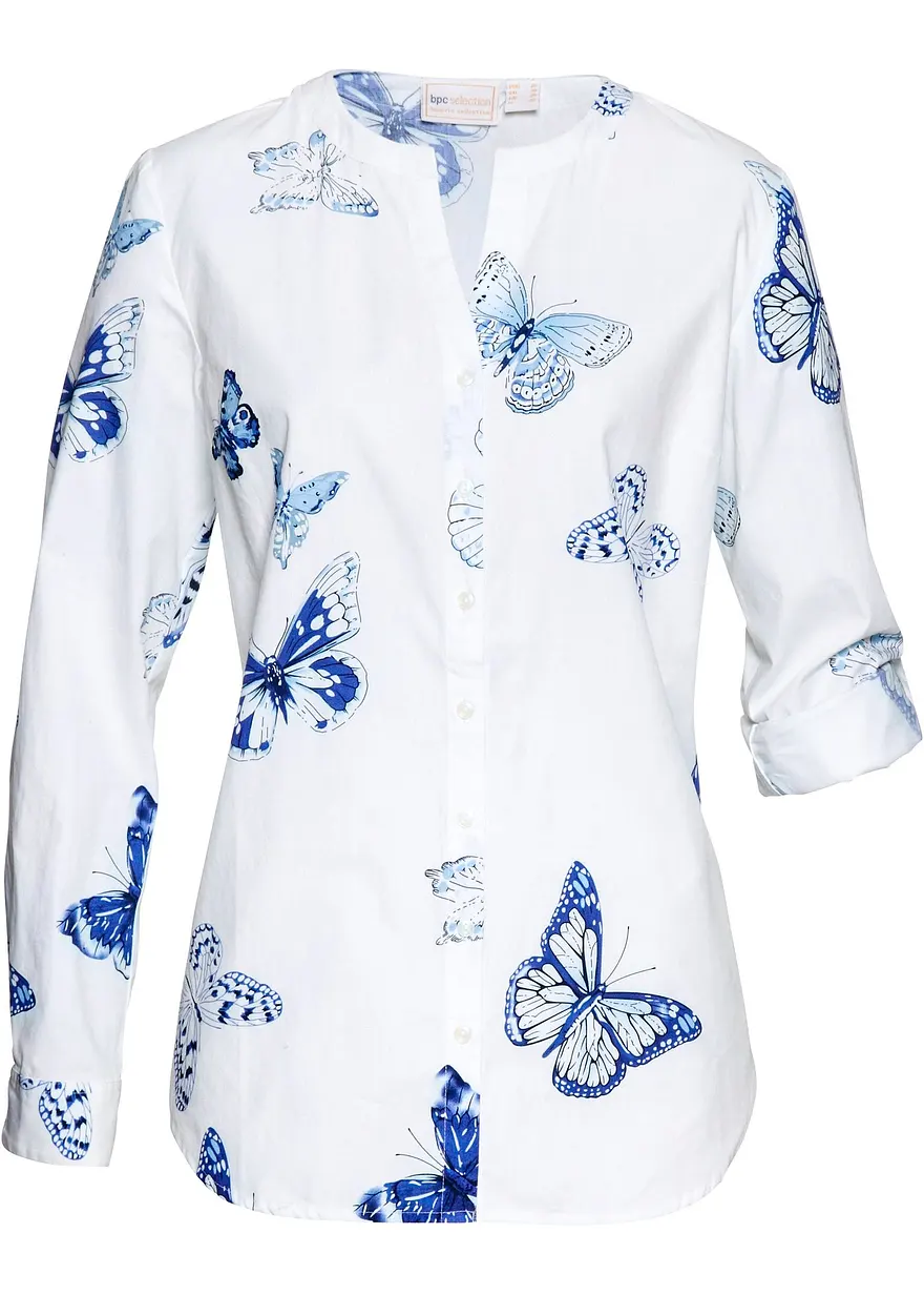 Viskose Bluse bedruckt