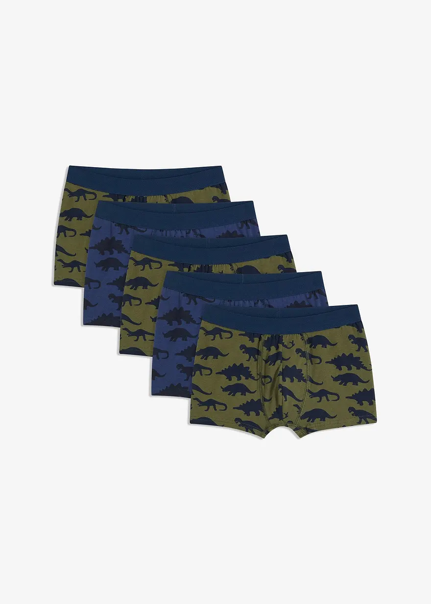 Boxershorts mit weicher Baumwolle (5er-Pack)
