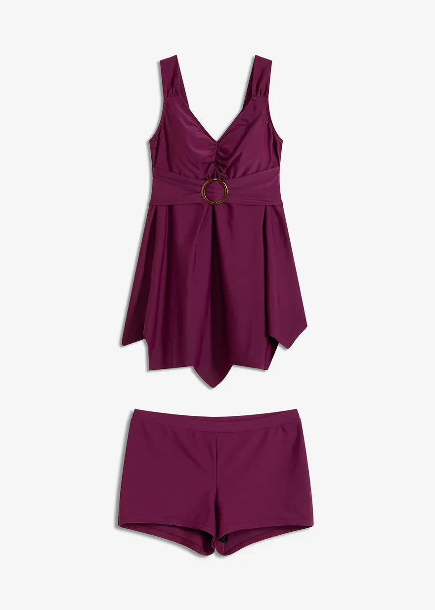 Long-Tankini mit breiten Trägern (2-tlg.Set)