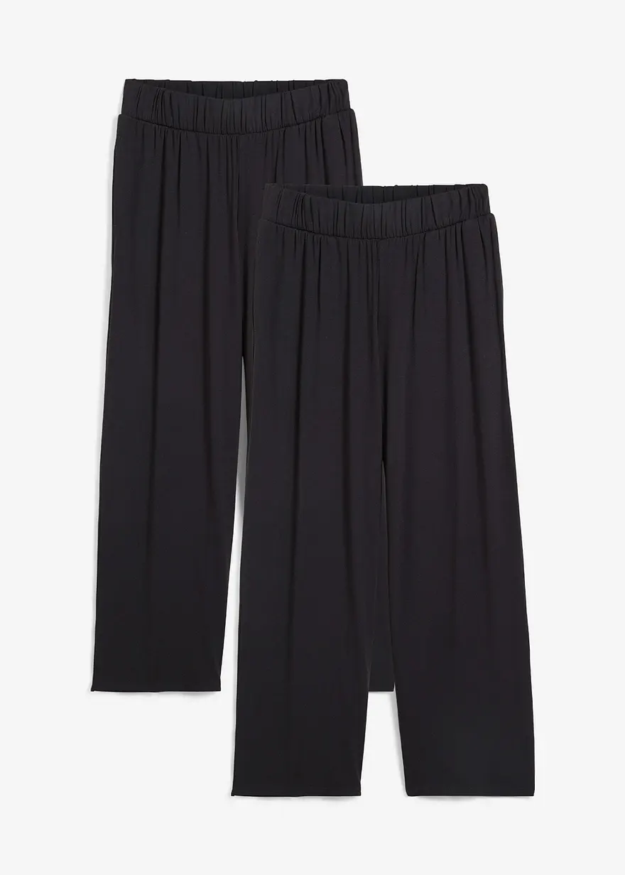 7/8- Shirthose, High-Waist, 2er-Pack