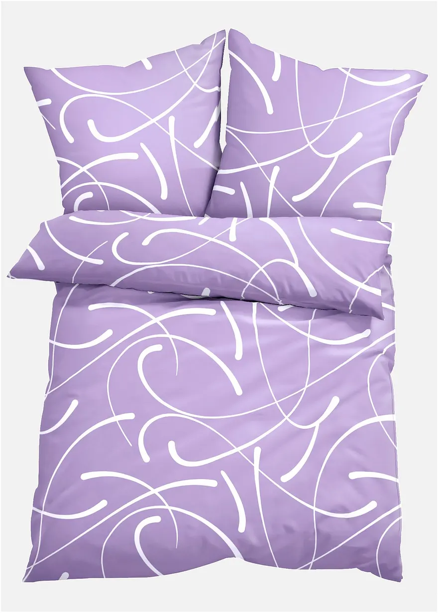 Bettwäsche mit grafischem Design