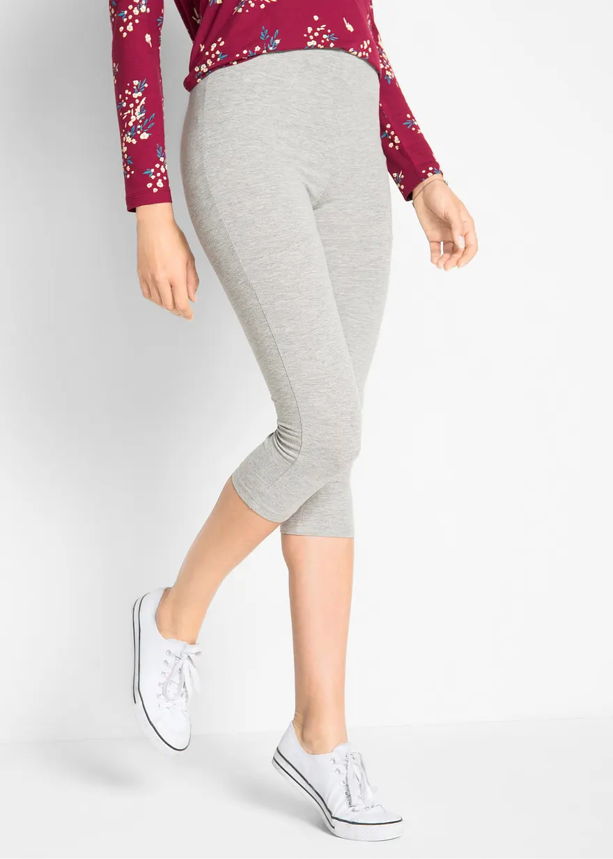 Schmal geschnittene Capri-Leggings (2er Pack)