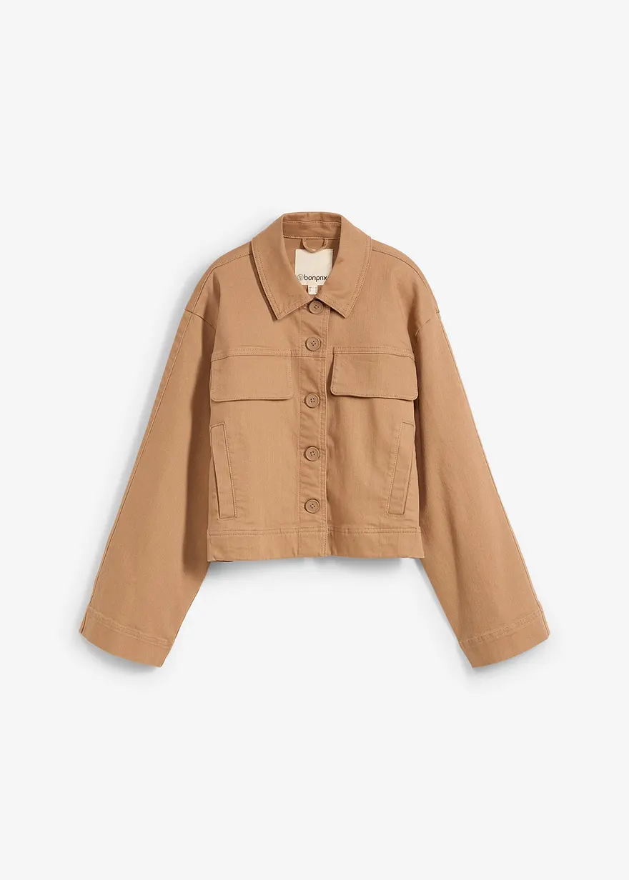 Kurze Twill-Jacke