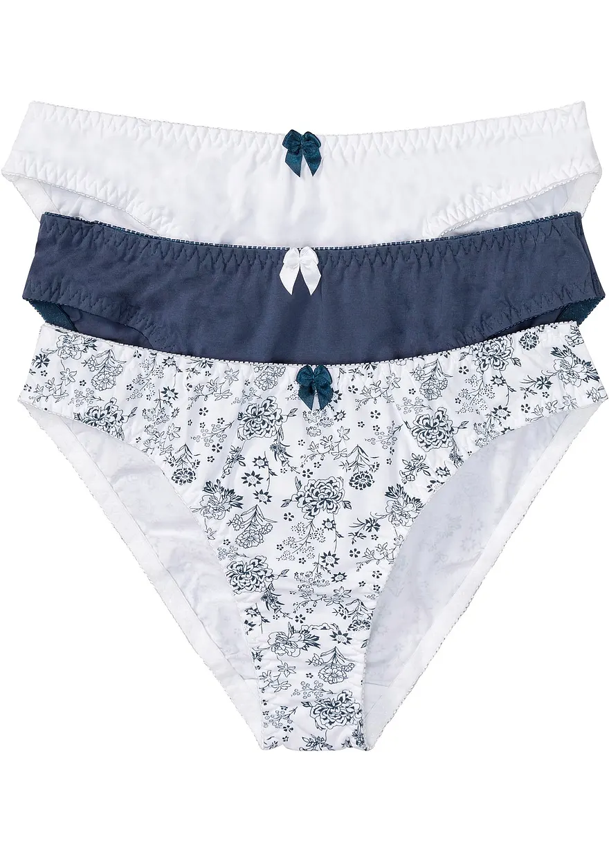 Slip mit Baumwolle (3er Pack)