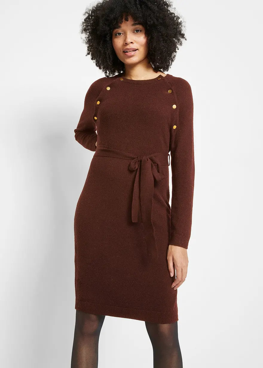 Umstands-Strickkleid / Stillkleid