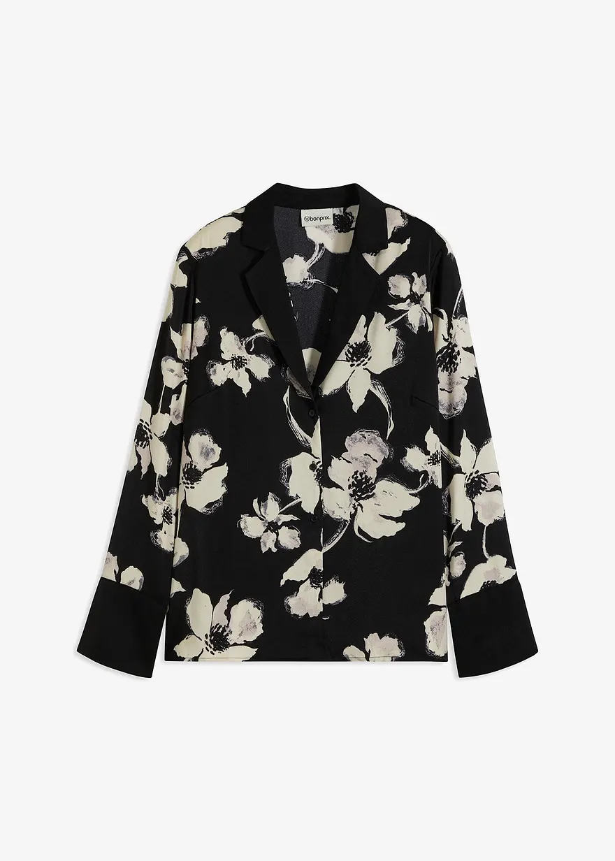 bedruckte Bluse