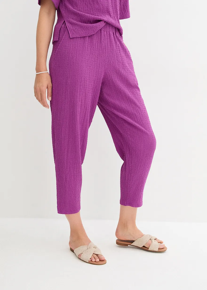 Jersey-Hose aus Strukturmaterial