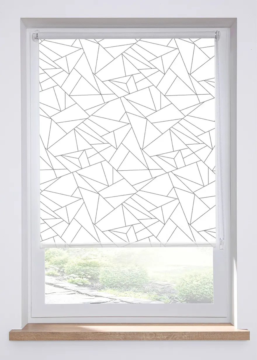 Sichtschutzrollo mit Grafikdruck