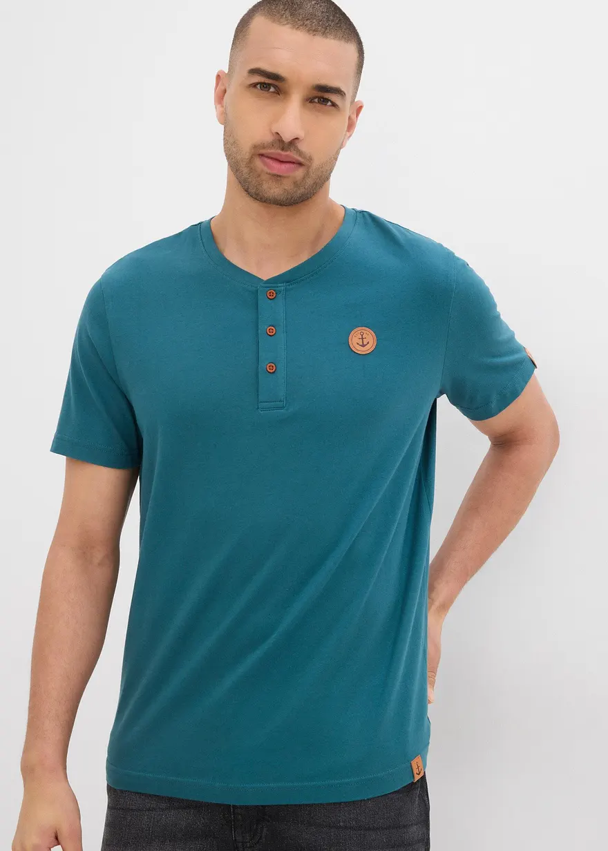 Henleyshirt (2er Pack) aus reiner Bio-Baumwolle