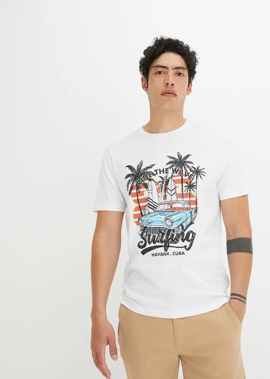 T-Shirt aus reiner Bio-Baumwolle