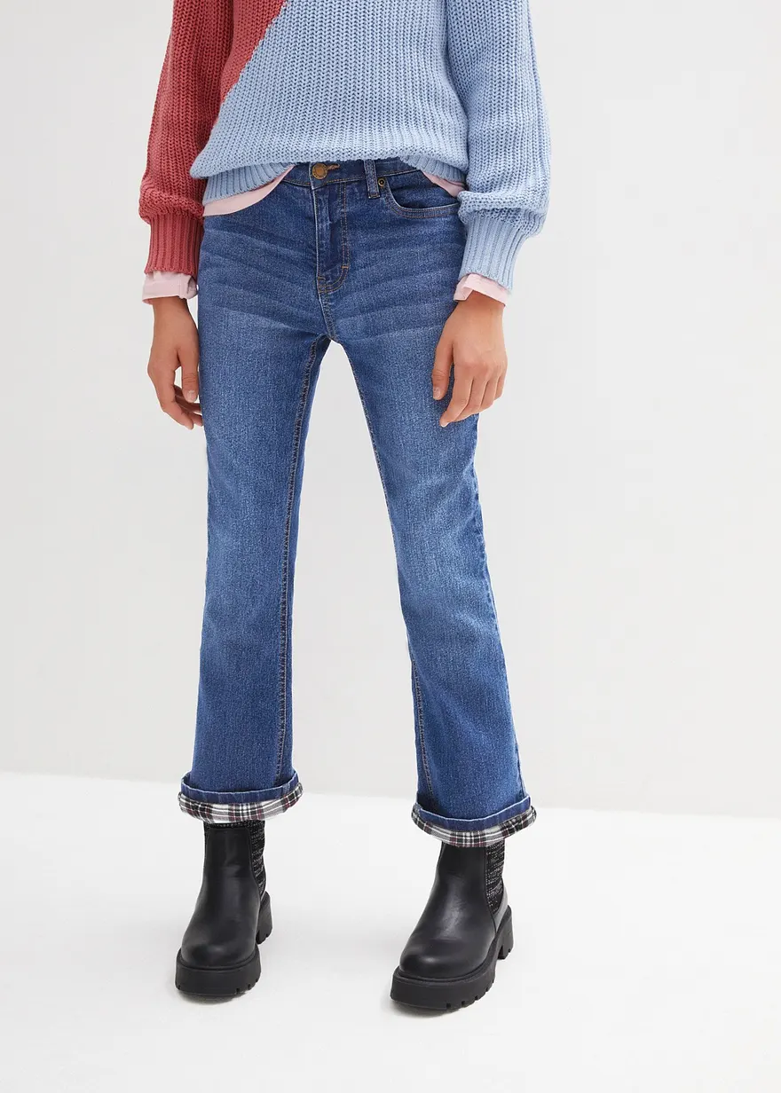 Thermojeans Flared, High Waist