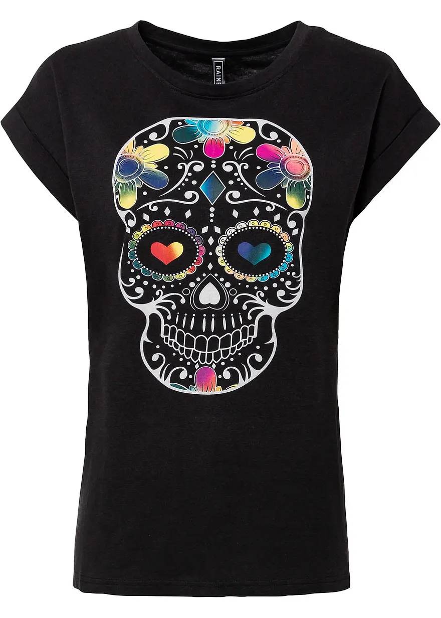 T-Shirt aus softem Viskose-Mix