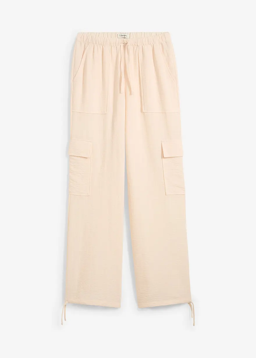Cargohose aus fließender Qualität