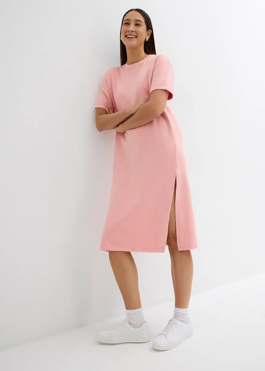 Sweat-Kleid aus reiner Bio-Baumwolle