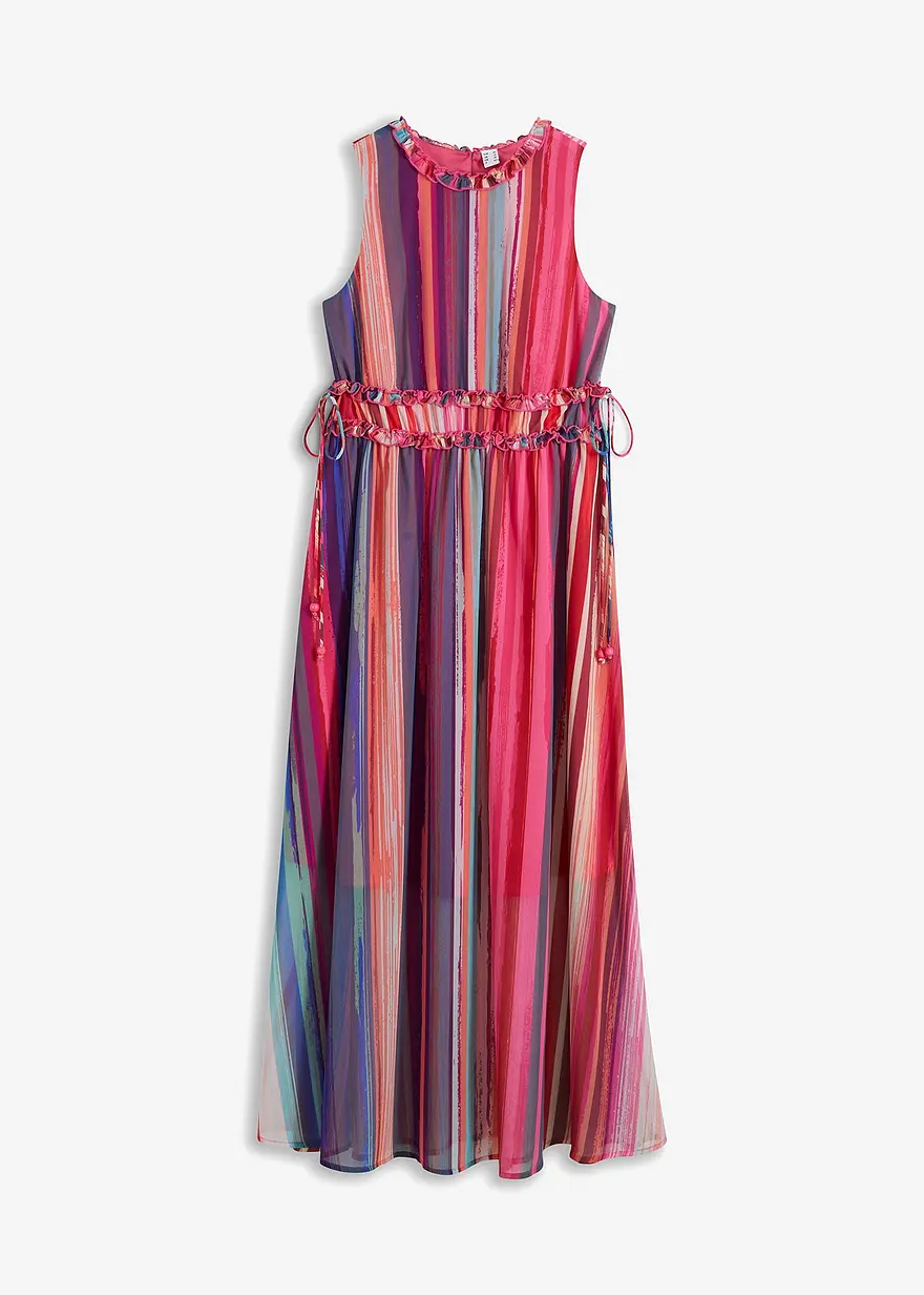 Gestreiftes Maxikleid