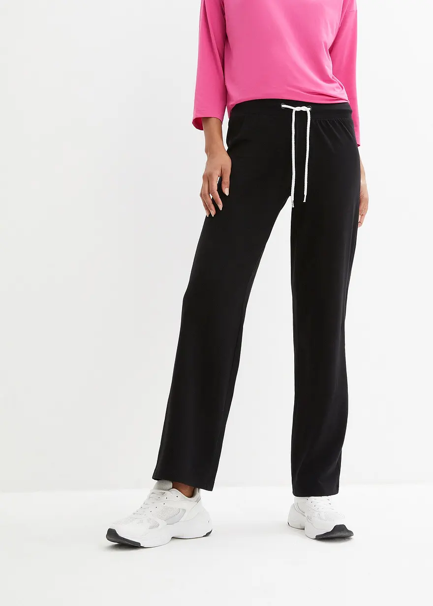Jersey-Hose aus Baumwolle mit Stretch