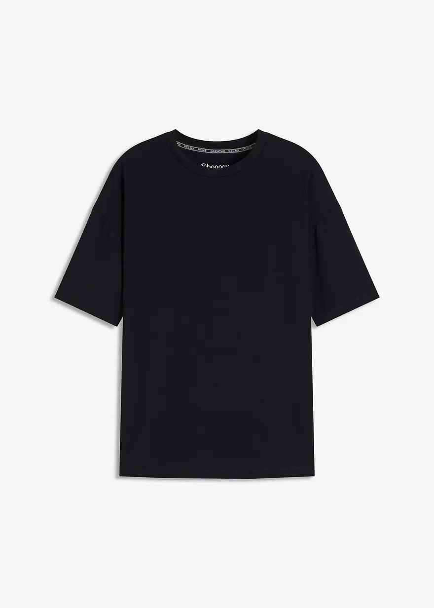 Oversized Sport-Shirt mit Baumwolle, schnelltrocknend