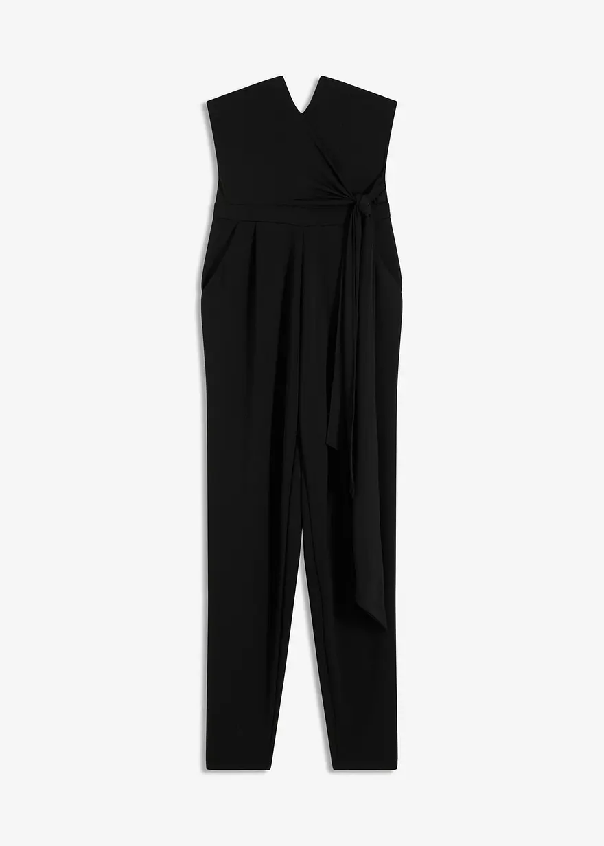 Overall mit Bustier-Ausschnitt und Binde-Detail