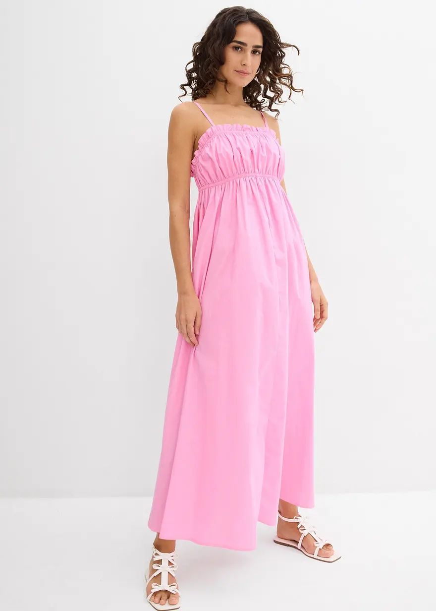 Trägerkleid aus reiner Bio-Baumwolle