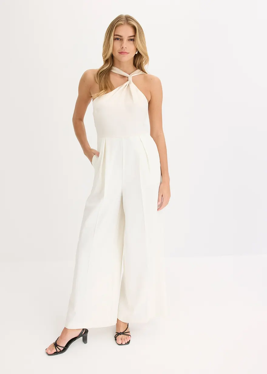 Jumpsuit aus fließendem Satin
