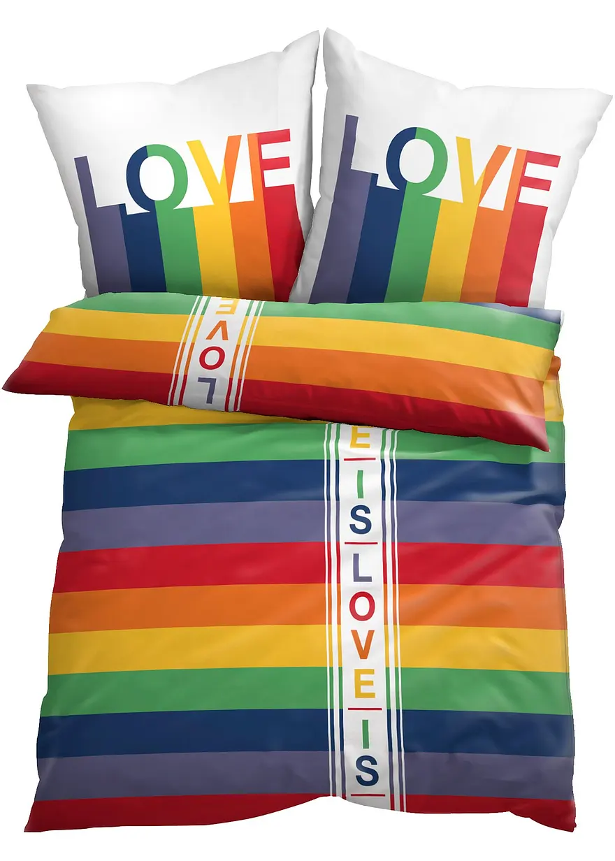 Pride Bettwäsche mit Statement