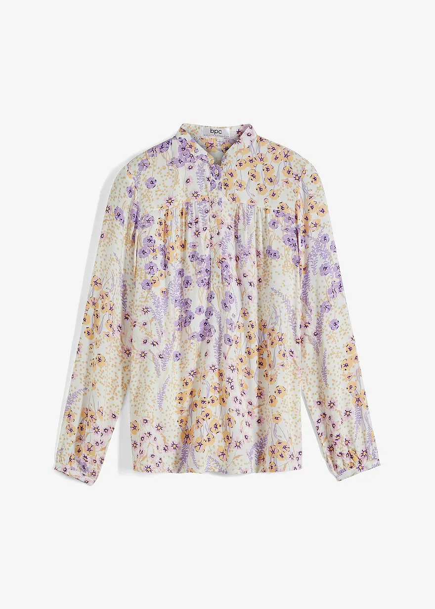 Bluse aus fließender Viskose