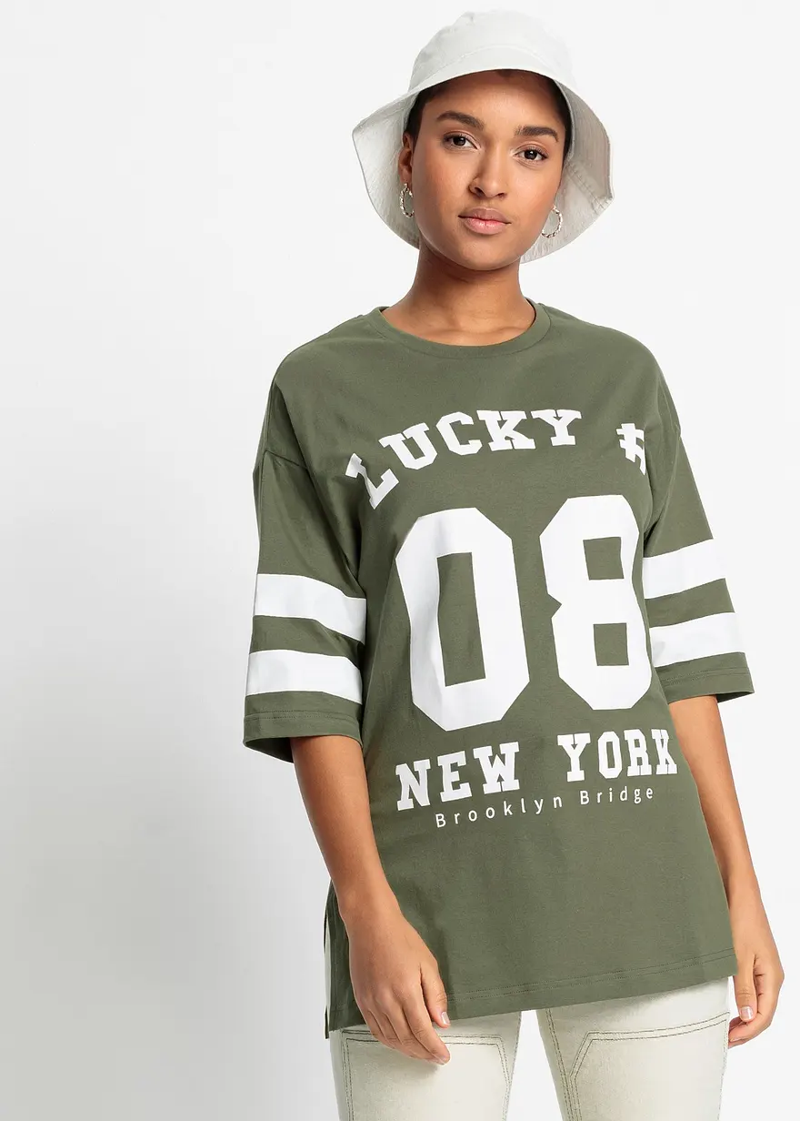 Oversize-Shirt aus reiner Bio-Baumwolle