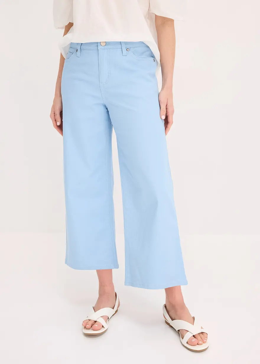 Culotte aus elastischem Baumwoll-Mix